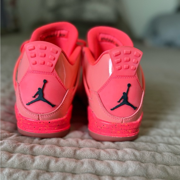 Air Jordan 4 Retro HOT PUNCH Size 8 Women’s RARE - Picture 5 of 10